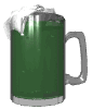 Green Beer Mug