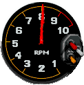 NASCAR - Tachometer Image