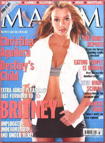 Britney Spears - Maxim Cover