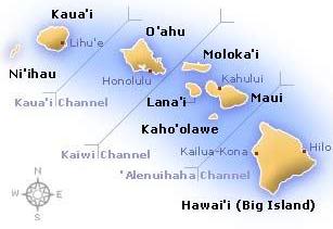 Map of Hawai'i