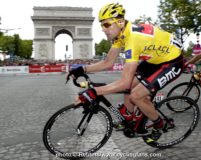 Cadel Evans wins 2011 tour